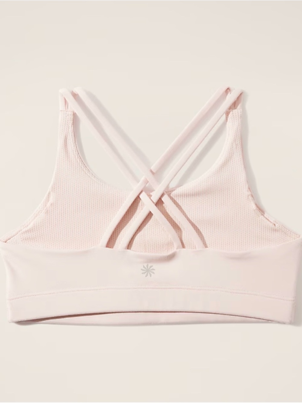 ATHLETA light pink sports bra